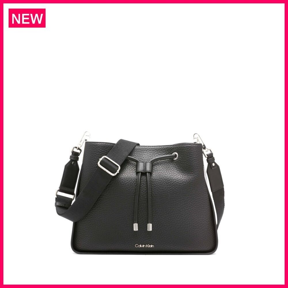 Vegan Leather Hobo Bag with Drawstring Closure and Interior Pockets